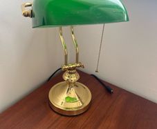 Vintage Bankers lamp