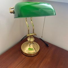 Vintage Bankers lamp