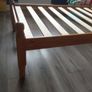 Wooden single bed Image 3
