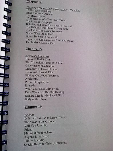 Typescript of a book on Castletown House Ireland Irish history Co. Kildare