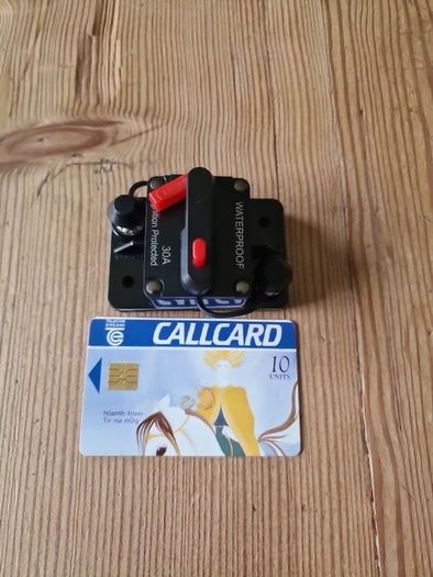 3 x Circuit Breakers 30a  - 12v (12-36v)