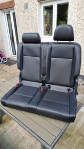 VW Caddy  rear double seat
