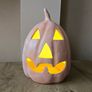 Large ceramic LED Halloween pumpkin Image 2