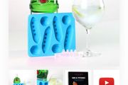 100 "titonic" Novelty Ice Trays - Silicone Material - Retail Packaged