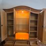 solid oak Cabinet / book / display case Image 6