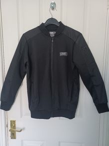 New Boys Sonneti Black Bomber Jacket Age 13-15  RRP 42