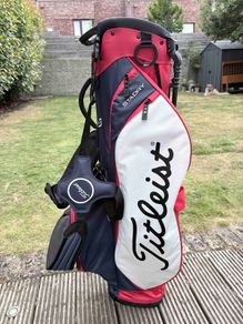 Titleist Players 4 Stadry Stand Bag Navy/White/Red