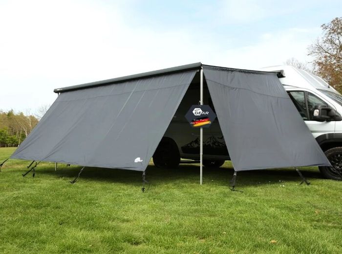 Campervan & Motorhome Awning Privacy Wall Set 280 x 200 cm