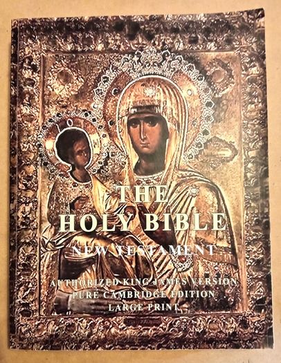 The Holy Bible New Testament Large Type Edition