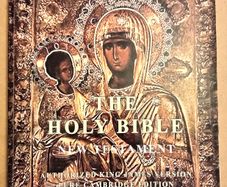 The Holy Bible New Testament Large Type Edition