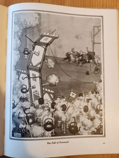 Hunlikely. By W. Heath Robinson. Rare First Edition NOVEMBER1916 Reprint Hardback In Good Condition.