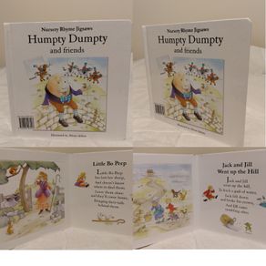 Nursery Rhyme Jigsaws: Humpty Dumpty and Friends, jigsaw puzzle book