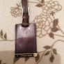 Victoria's Secret Leather Suitcase tag Image 3