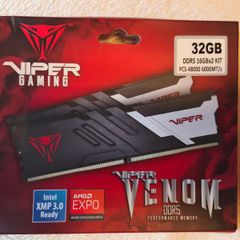 Patriot Viper Venom Ddr5 32gb (2 X 16gb) 6000mhz  Pvv532g600c36k