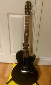 Gibson Guitar Electric Single Cut Melody Maker USA 2011  model for sale in Satin black.