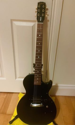 Gibson Guitar Electric Single Cut Melody Maker USA 2011  model for sale in Satin black.