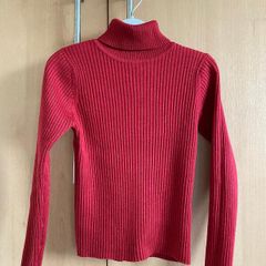 Next Girls Red / Wine Polo neck - see 2 pics
