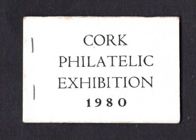 1980 Ireland Cork Philatelic Exhibition Booklet . Contains pair 12p George bernard Shaw Commemorative Stamps and 1p & 2p Gerl booklet pane definitive Stamps (upside down) No 205/250