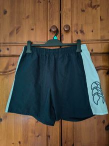 Navy Canterbury shorts