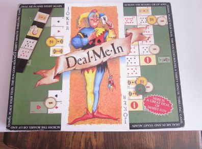 Vintage Deal Me In  Board Game 1988 Noraut Limited