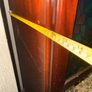 Dark wood cabinet Image 10