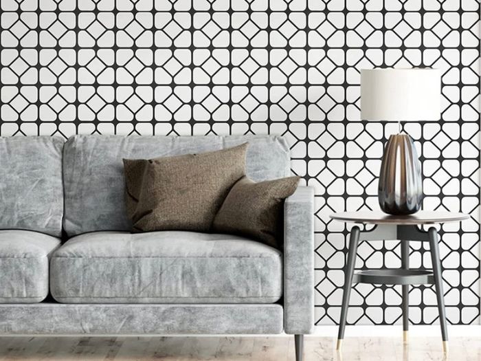Sticky Back Plastic Self Adhesive Black and White Leaf Wallpaper 29X300cm Vinyl Wrap Stick Waterproof Film Roll for Kitchen Walls Cupboard Furniture Removable DIY Countertops Refurbished Stickers MULTIPLE SIZES AVAILABLE (FREE POSTAGE)