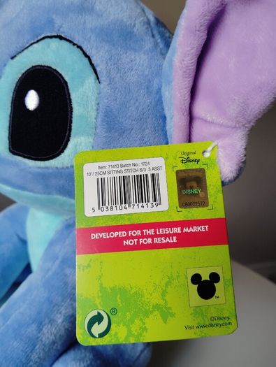 Disney Stitch 25cm -  New
