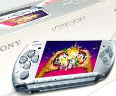 Sony PSP Console Mystic Silver - Boxed and Minty