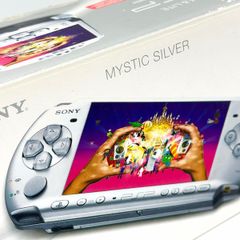 Sony PSP Console Mystic Silver - Boxed and Minty