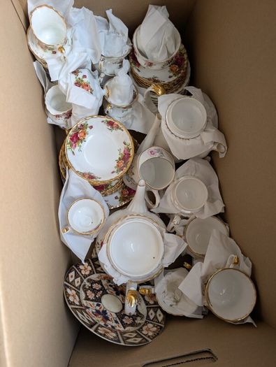 Royal Albert Old Country Roses tea set