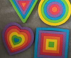 Soft foam with different shapes