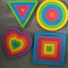Soft foam with different shapes