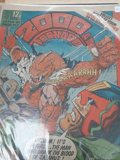 2000ad progs in the 100s.