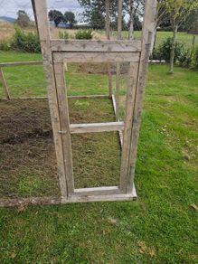 Wooden Chicken Run / Outdoor Enclosure (approx. 7.5ft x 7.5ft)