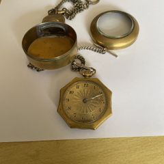 Miners watch with Case (Brass)