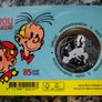 Belgium 5 Euro Base Metals Brilliant Uncirculated Coin 2023 - 85 years Spirou & Fantasio (Color) - Belgian Coincard Catalogue Image 4