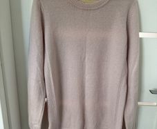 Trenery Womens Soft Pink Wool Sweater XS