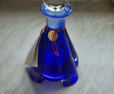 vintage cobalt blue