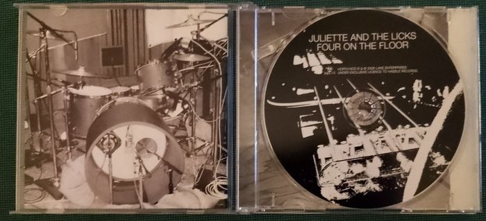 Juliette & The Licks - Four On The Floor CD (2006) Garage Rock Indie EX+