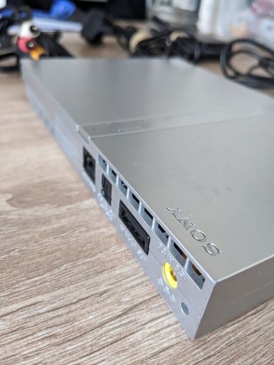 PS2 console with controller