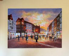 Painting of Grafton Street