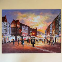 Painting of Grafton Street