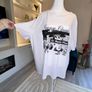 White & Black T-Shirt from Primark. Size XL UK 14 / EU 42 Image 6