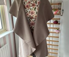 cape Bnwt waterfall shawl gilet onesize mink shade gallery Bnwt
