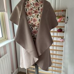 cape Bnwt waterfall shawl gilet onesize mink shade gallery Bnwt