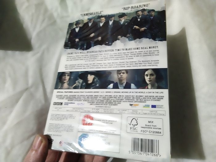 Brand New Peaky Blinders Series 1-3 Dvd Boxset