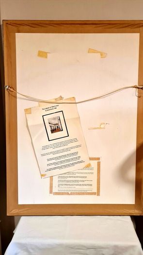 Large Original Print King's Inns Library By David Evans