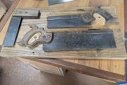 Display of old woodwork tools