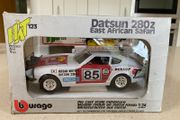 Datsun 280 East African Rally Scale 1/24 Rare