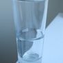tall 300ml glass Image 2